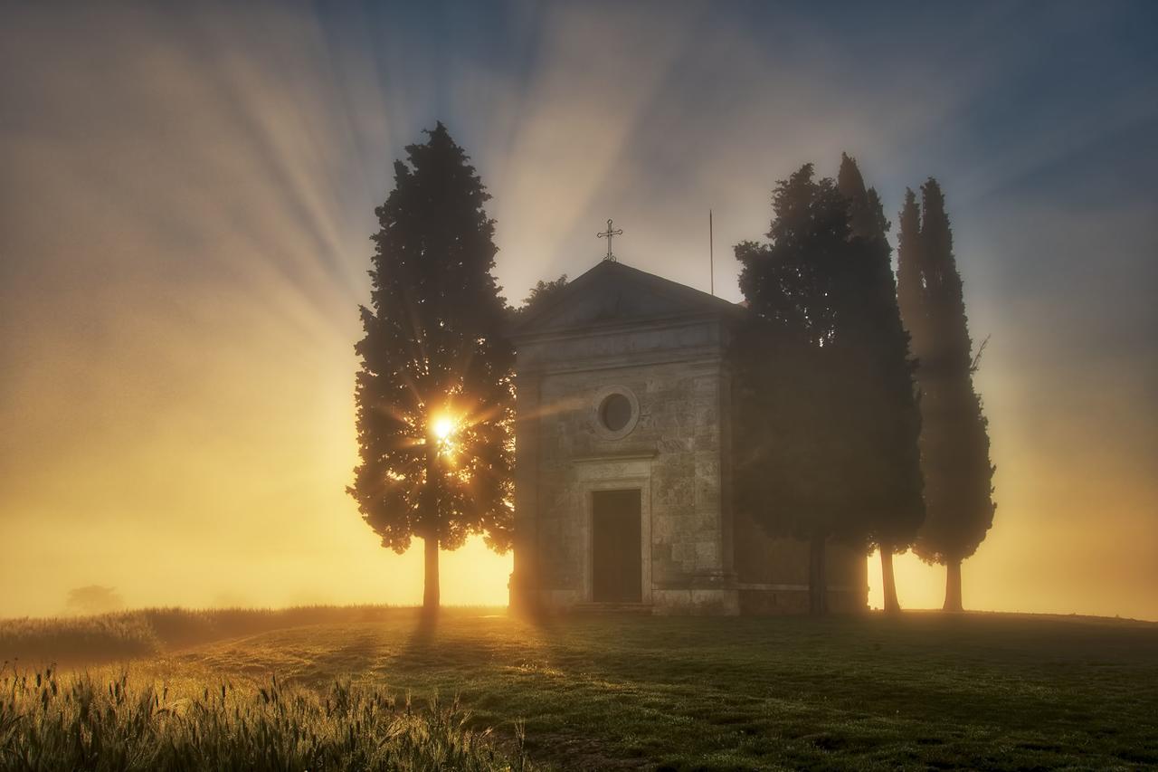Agriturismo La Buca Di Bellugi San Quirico dʼOrcia Екстериор снимка